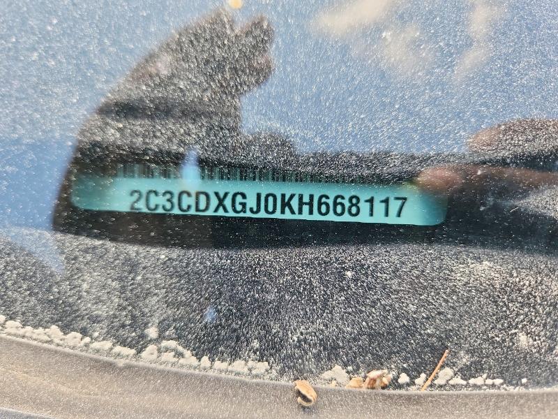 Aukcja sprzedaży 2019 Dodge Charger, vin: 2C3CDXGJ0KH668117, numer aukcji: 61387356