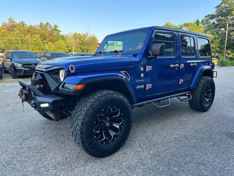 63417486 :رقم المزاد ، 1C4HJXEG3JW193385 vin ، 2018 Jeep Wrangler Unlimited مزاد بيع