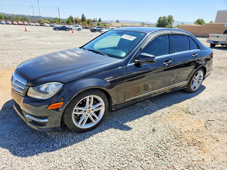 Auction sale of the 2013 Mercedes-benz C, vin: WDDGF4HB0DA768464, lot number: 63430986