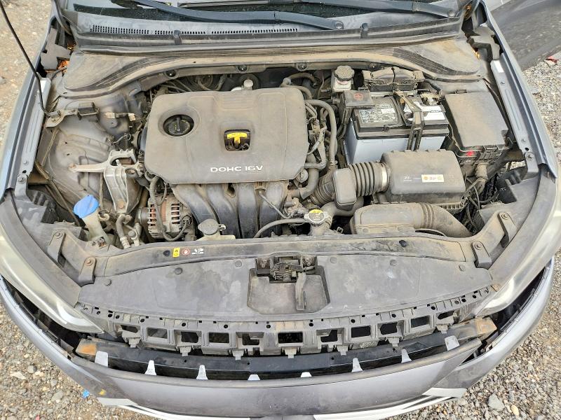 61608056 :رقم المزاد ، KMHD74LF7HU154340 vin ، 2017 Hyundai Elantra مزاد بيع