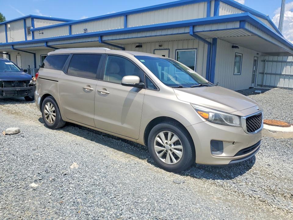 2015 Kia Sedona მანქანა იყიდება აუქციონზე, vin: KNDMB5C11F6021278, აუქციონის ნომერი: 60206286