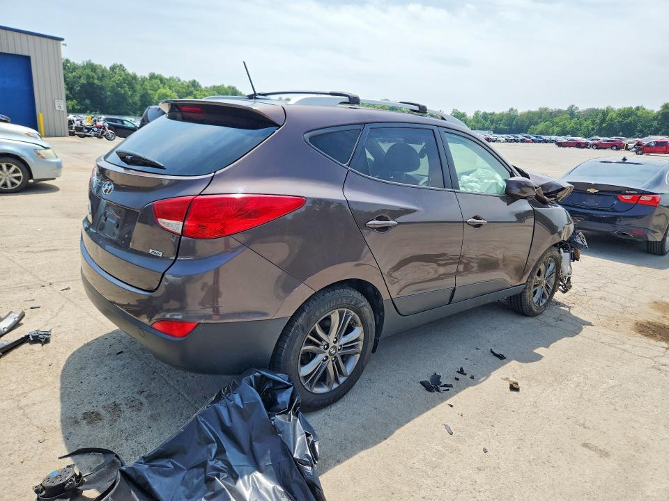 2014 Hyundai Tucson მანქანა იყიდება აუქციონზე, vin: KM8JUCAG9EU916323, აუქციონის ნომერი: 61356746