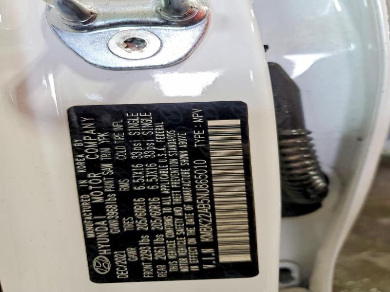 Продаж на аукціоні авто 2022 Hyundai Kona, vin: KM8K22AB5NU865010, номер лоту: 62141666