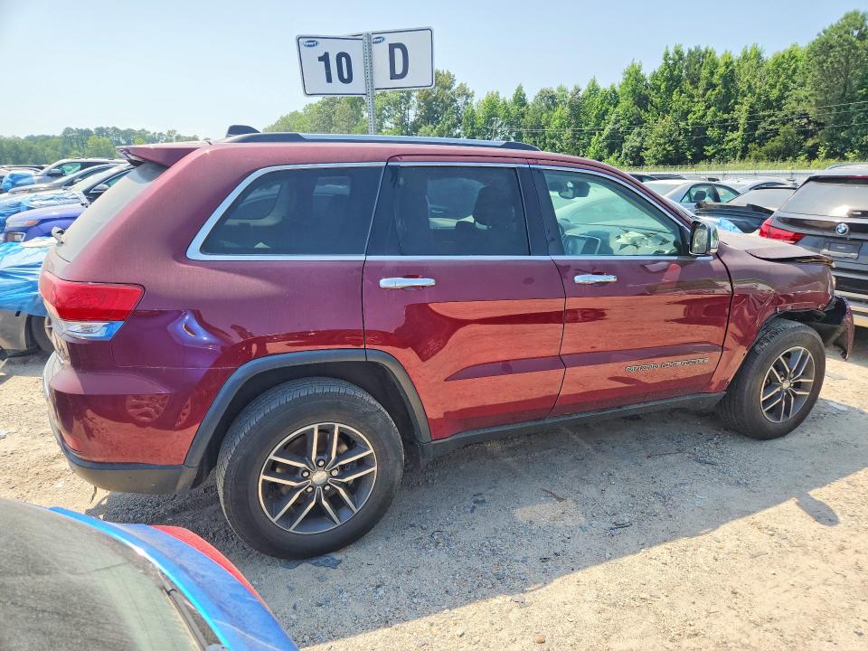 58505126 :رقم المزاد ، 1C4RJFBG0HC864056 vin ، 2017 Jeep Grand Cherokee مزاد بيع