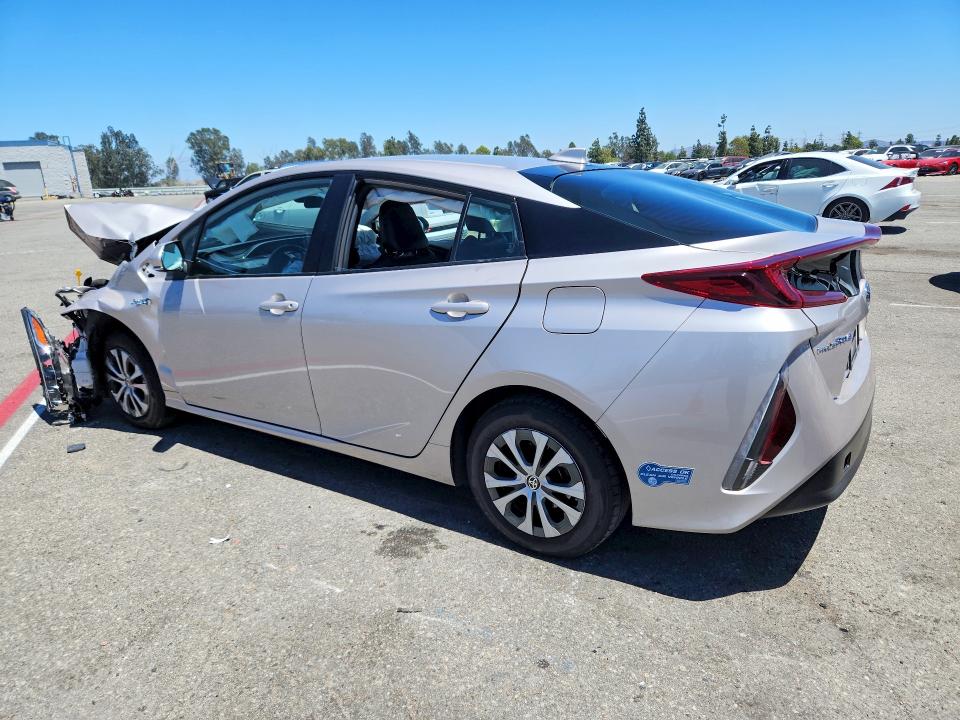 Продаж на аукціоні авто 2021 Toyota Prius Prime, vin: JTDKAMFP5M3190724, номер лоту: 60230586