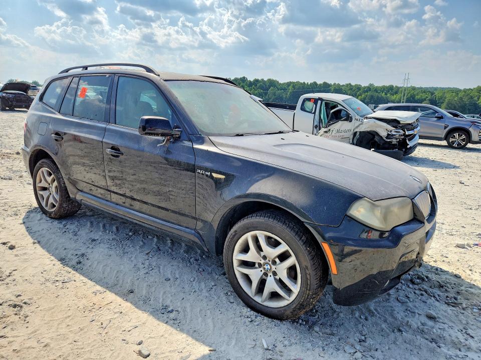 2007 Bmw X3 მანქანა იყიდება აუქციონზე, vin: WBXPC934X7WF20891, აუქციონის ნომერი: 59552116