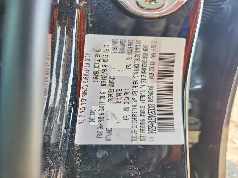 61549496 :رقم المزاد ، 3MZBPABL6MM253003 vin ، 2021 Mazda 3 مزاد بيع