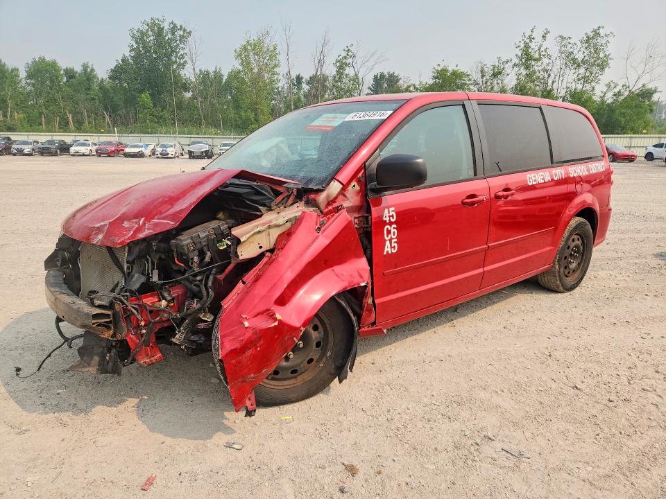 2013 Dodge Grand Caravan მანქანა იყიდება აუქციონზე, vin: 2C4RDGBG4DR795631, აუქციონის ნომერი: 61364916