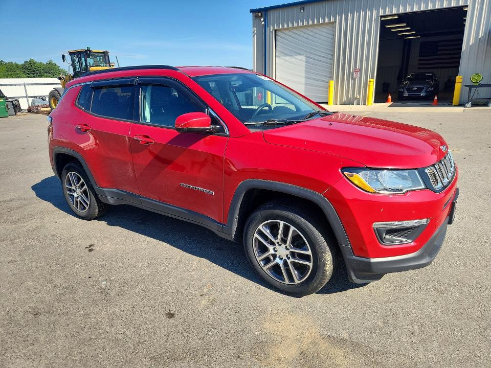 Продаж на аукціоні авто 2018 Jeep Compass, vin: 3C4NJDBB1JT175614, номер лоту: 60766086