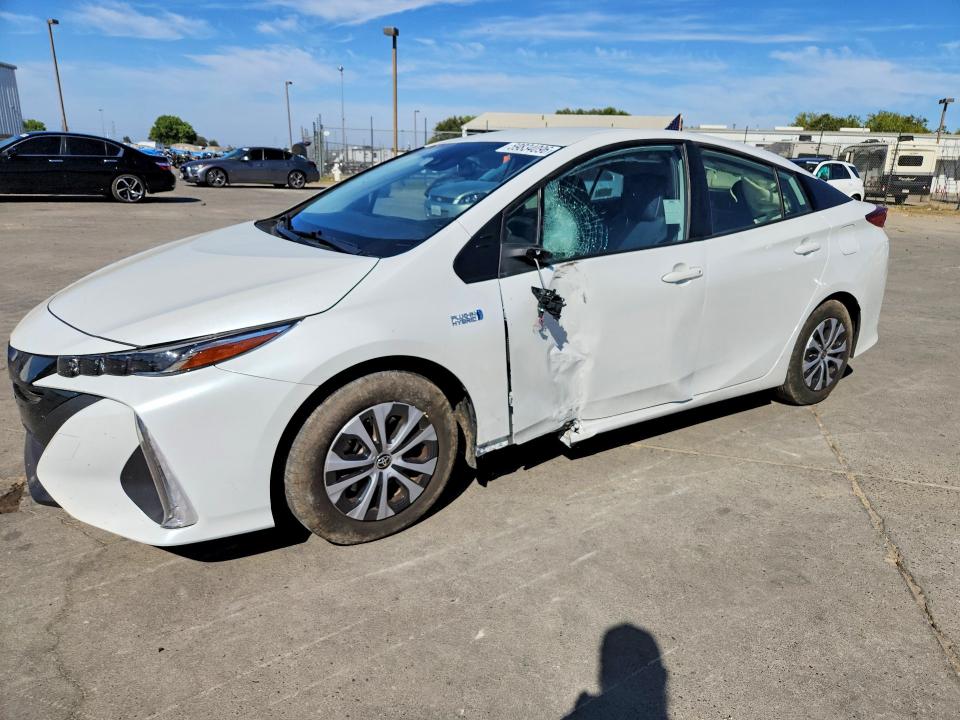 59834096 :رقم المزاد ، JTDKAMFP1M3173435 vin ، 2021 Toyota Prius Prime مزاد بيع
