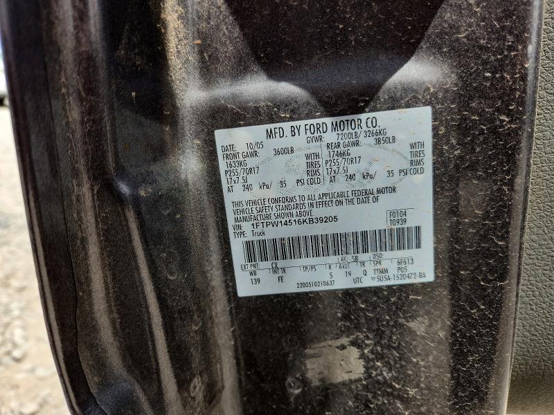 Продажа на аукционе авто 2006 Ford F150, vin: 1FTPW14516KB39205, номер лота: 59802466