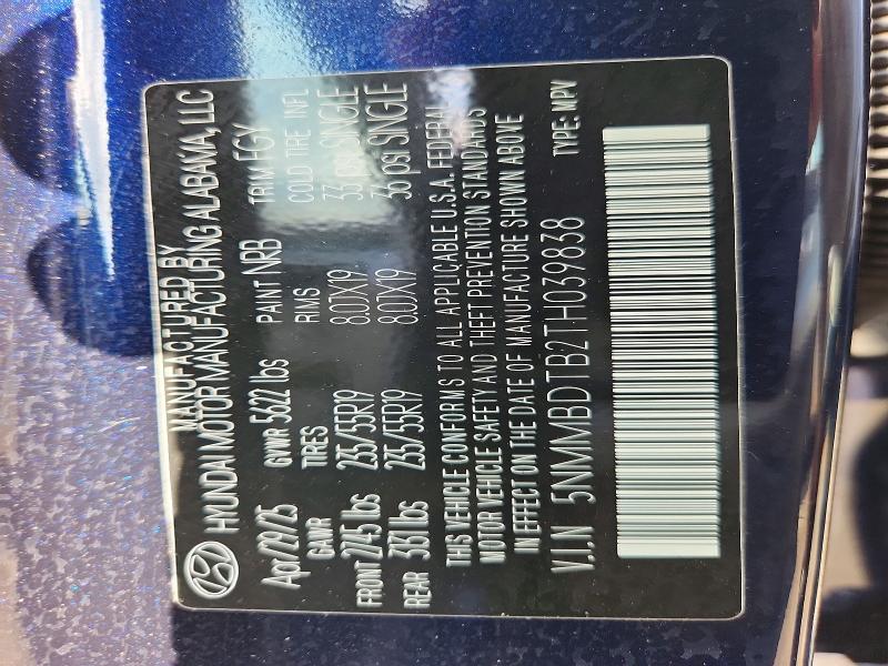 59680856 :رقم المزاد ، 5NMMBDTB2TH039838 vin ، 2026 Genesis Gv70 مزاد بيع