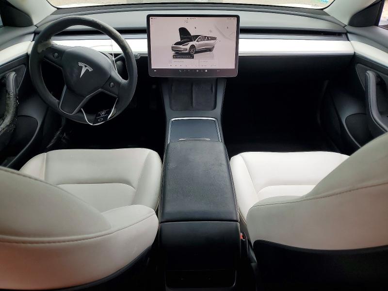 2022 Tesla Model 3 მანქანა იყიდება აუქციონზე, vin: 5YJ3E1EB3NF166164, აუქციონის ნომერი: 62476246