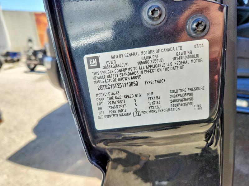 Продажа на аукционе авто 2005 Gmc New Sierra, vin: 2GTEC13T251113050, номер лота: 61573156