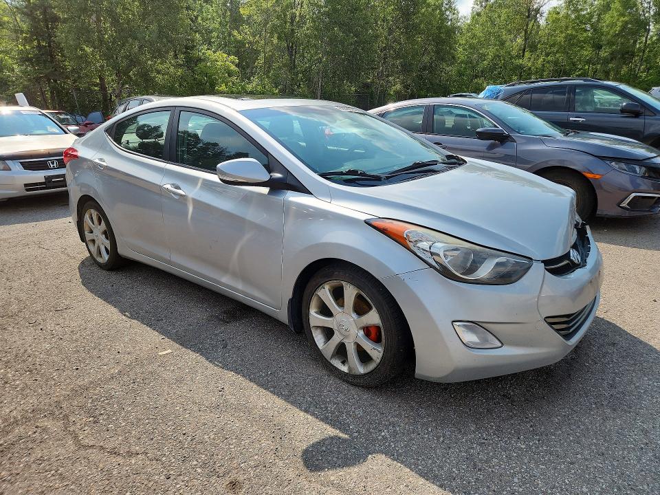 62808246 :رقم المزاد ، 5NPDH4AE4DH319485 vin ، 2013 Hyundai Elantra مزاد بيع