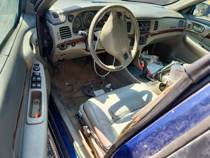 2003 Chevrolet Impala მანქანა იყიდება აუქციონზე, vin: 2G1WH52K339388083, აუქციონის ნომერი: 62439776
