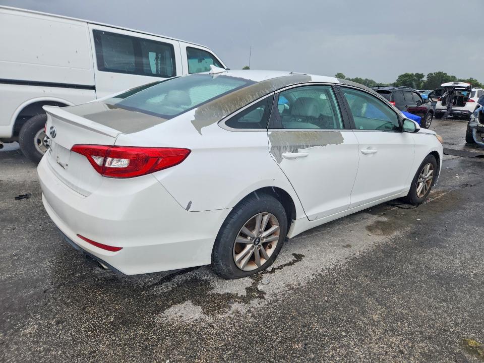 2017 Hyundai Sonata მანქანა იყიდება აუქციონზე, vin: 5NPE24AF1HH491185, აუქციონის ნომერი: 60918416
