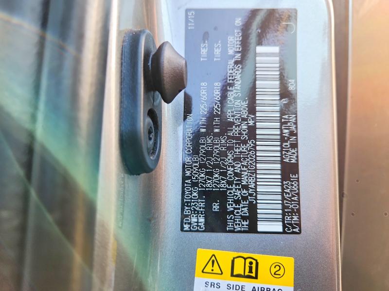 Продаж на аукціоні авто 2016 Lexus Nx 200t, vin: JTJYARBZ1G2026795, номер лоту: 60377296