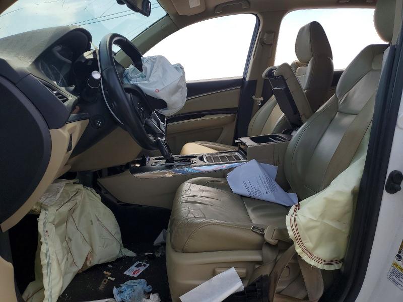 62486866 :رقم المزاد ، 5FRYD4H45EB026008 vin ، 2014 Acura Mdx مزاد بيع