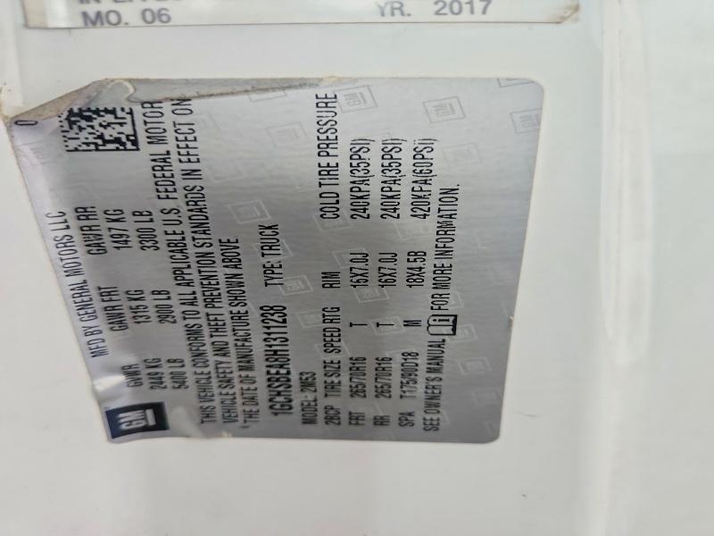 Продаж на аукціоні авто 2017 Chevrolet Colorado, vin: 1GCHSBEA8H1311238, номер лоту: 60036306