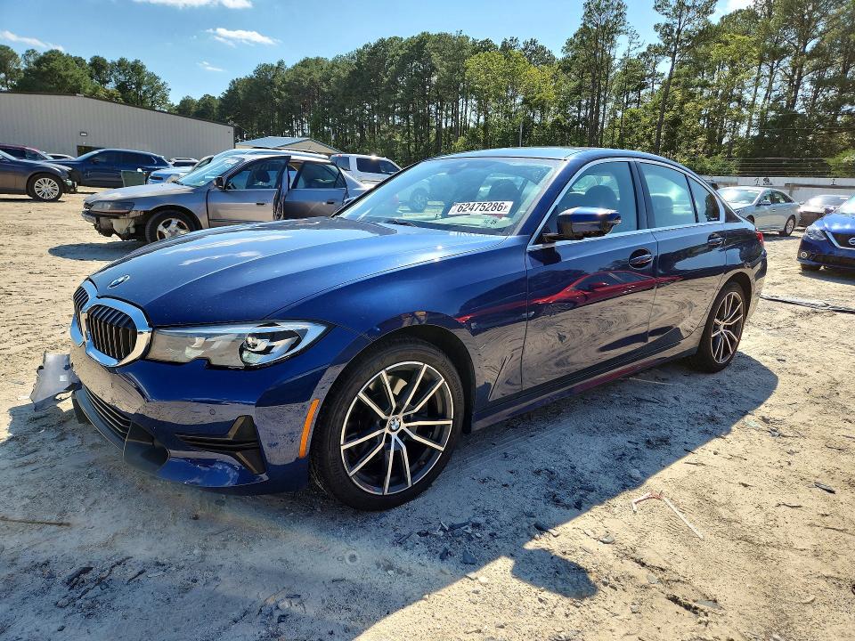 2020 Bmw 330xi მანქანა იყიდება აუქციონზე, vin: 3MW5R7J0XL8B14792, აუქციონის ნომერი: 62475286