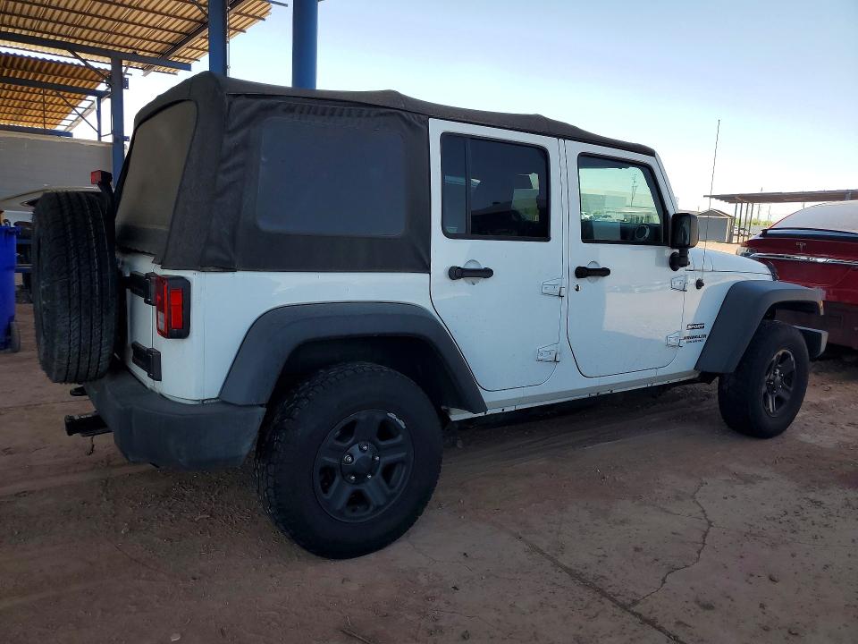 2015 Jeep Wrangler Unlimited მანქანა იყიდება აუქციონზე, vin: 1C4BJWDG3FL706161, აუქციონის ნომერი: 62837146
