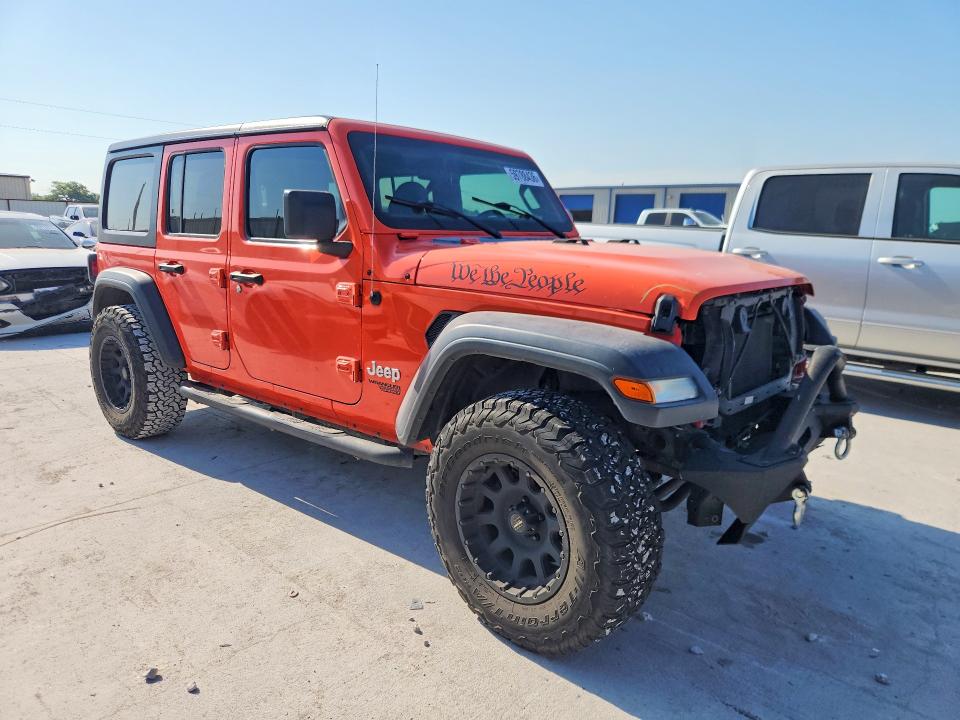 2020 Jeep Wrangler Unlimited მანქანა იყიდება აუქციონზე, vin: 1C4HJXDG8LW212470, აუქციონის ნომერი: 59788436