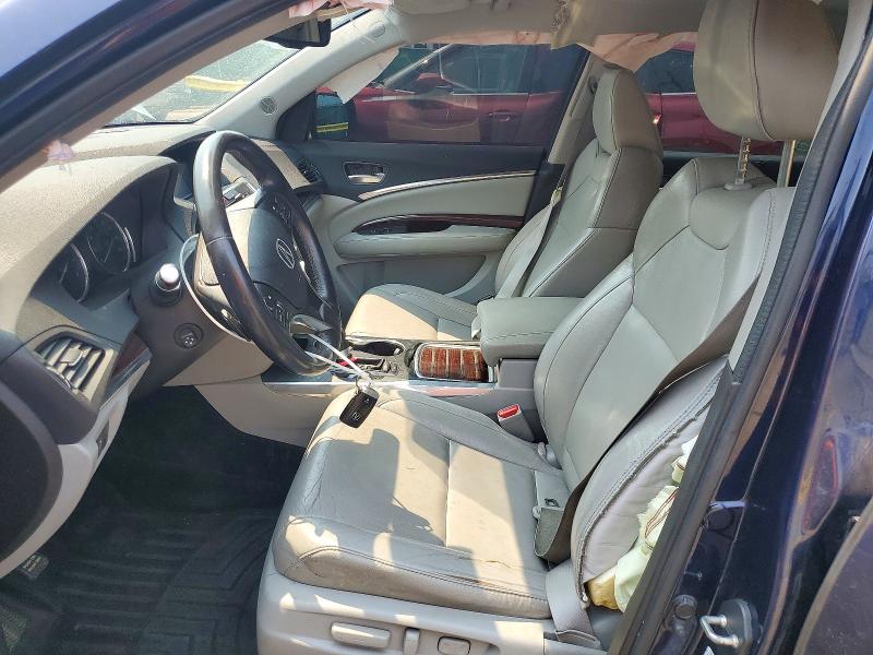 60115476 :رقم المزاد ، 5FRYD4H40EB018026 vin ، 2014 Acura Mdx مزاد بيع