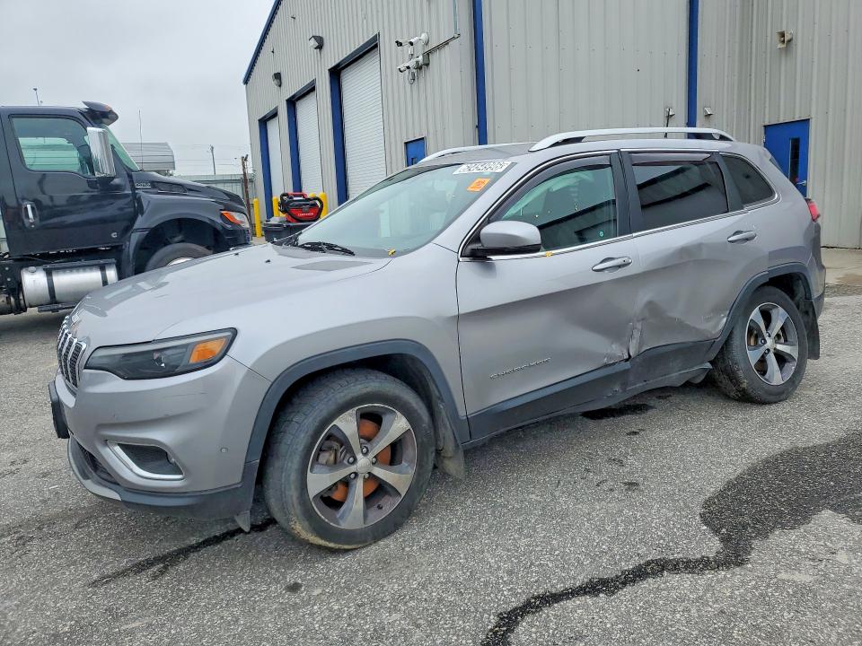 62454996 :رقم المزاد ، 1C4PJMDN3KD179607 vin ، 2019 Jeep Cherokee مزاد بيع