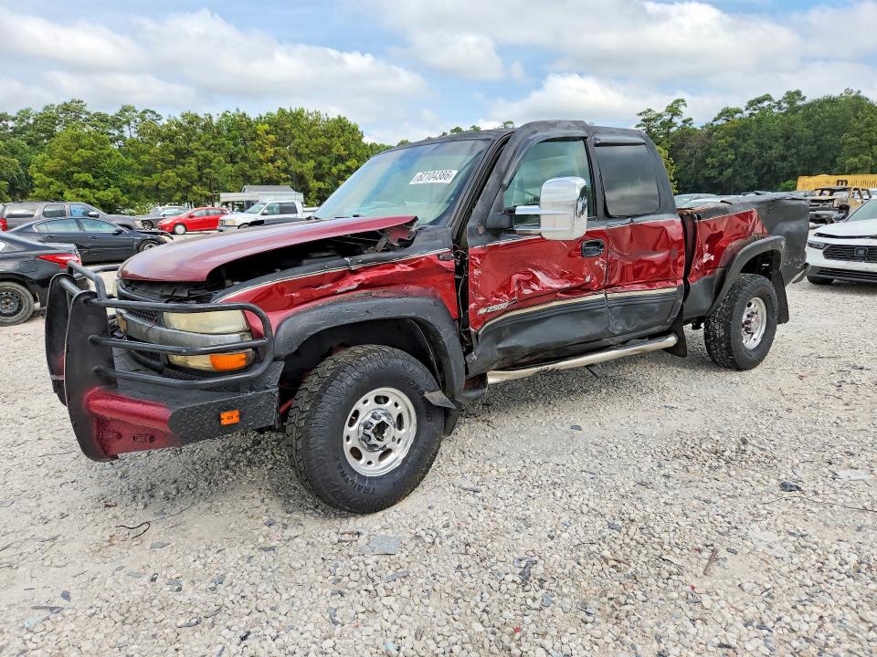 62104386 :رقم المزاد ، 1GCHK29U91E218165 vin ، 2001 Chevrolet Silverado مزاد بيع