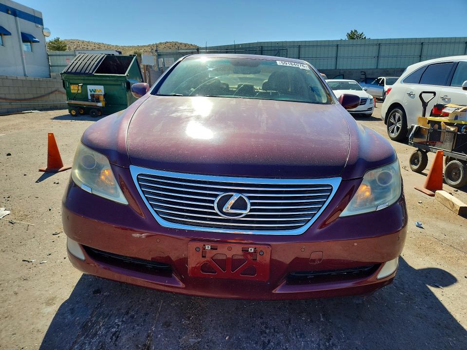 Aukcja sprzedaży 2007 Lexus Ls, vin: JTHBL46F875040275, numer aukcji: 59184976