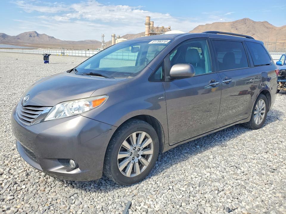 Aukcja sprzedaży 2017 Toyota Sienna, vin: 5TDDZ3DC1HS146767, numer aukcji: 61786516