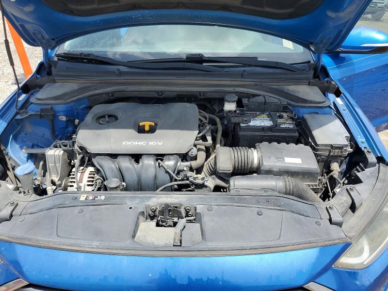 61420076 :رقم المزاد ، KMHD84LFXHU359910 vin ، 2017 Hyundai Elantra مزاد بيع