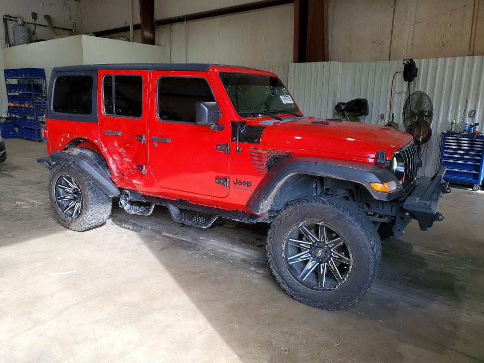 2021 Jeep Wrangler Unlimited მანქანა იყიდება აუქციონზე, vin: 1C4HJXDG7MW664928, აუქციონის ნომერი: 62651526