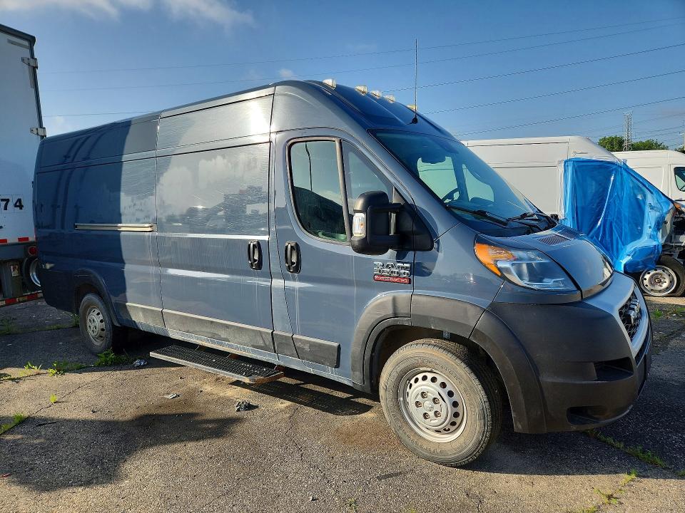 Продаж на аукціоні авто 2021 Ram Promaster 3500, vin: 3C6MRVJG4ME544649, номер лоту: 53284036
