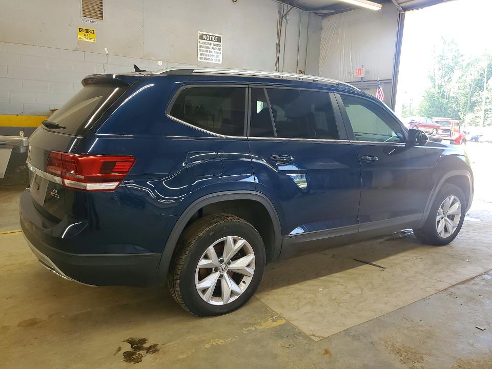 61467086 :رقم المزاد ، 1V2UR2CA1KC571617 vin ، 2019 Volkswagen Atlas مزاد بيع