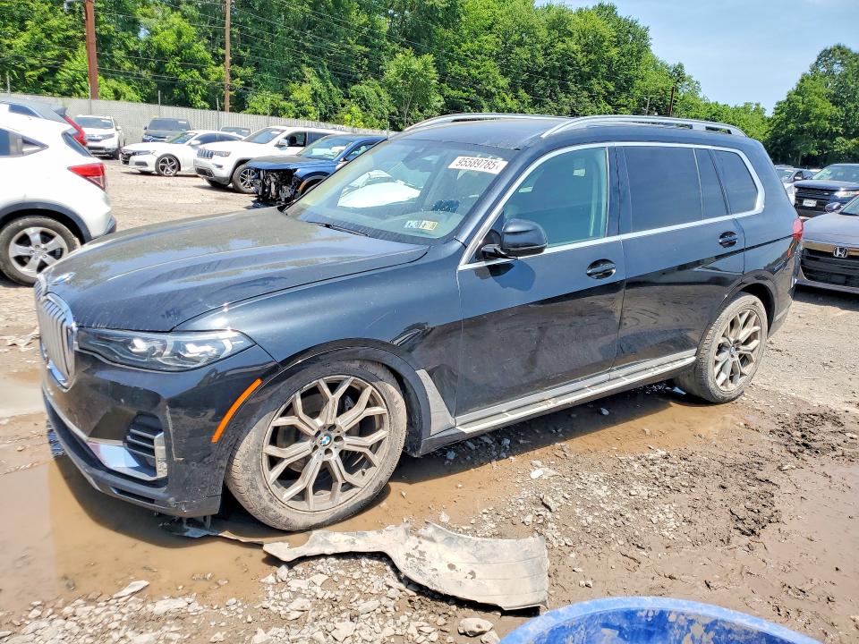 95589785 :رقم المزاد ، 5UXCW2C00M9F67427 vin ، 2021 Bmw X7 مزاد بيع