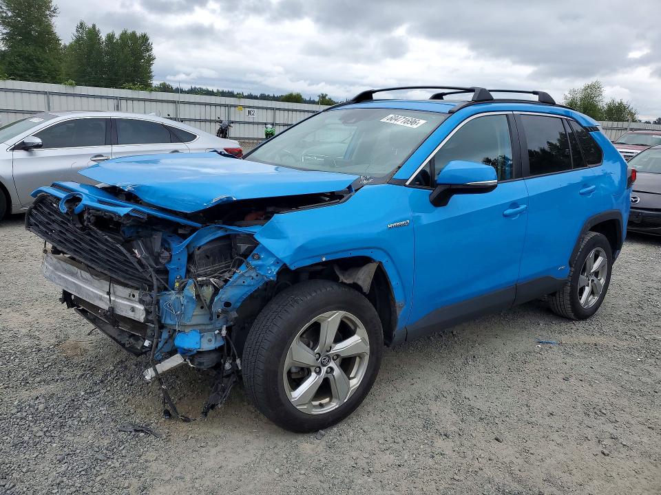 Aukcja sprzedaży 2021 Toyota Rav4 Hybrid, vin: 4T3B6RFV7MU006880, numer aukcji: 60471696