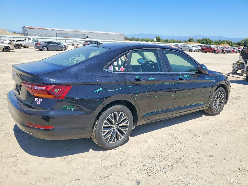 2019 Volkswagen Jetta მანქანა იყიდება აუქციონზე, vin: 3VWE57BU2KM035510, აუქციონის ნომერი: 61846266