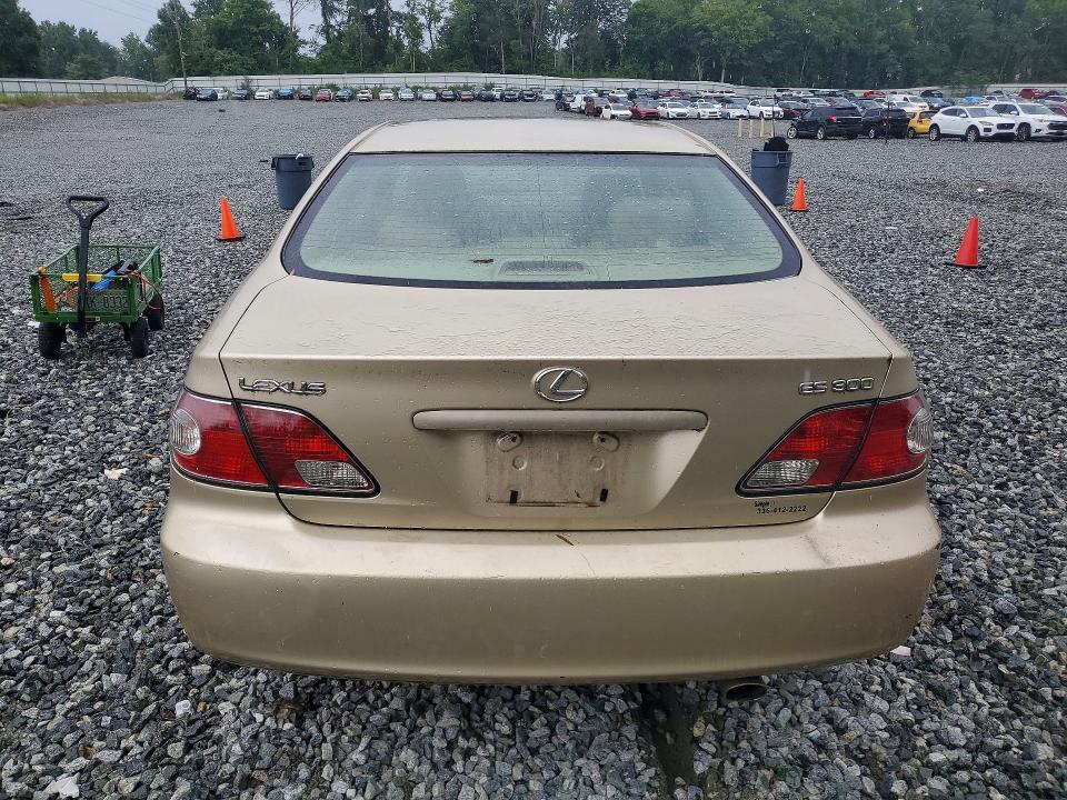 Продаж на аукціоні авто 2003 Lexus Es, vin: JTHBF30G530122359, номер лоту: 62832996