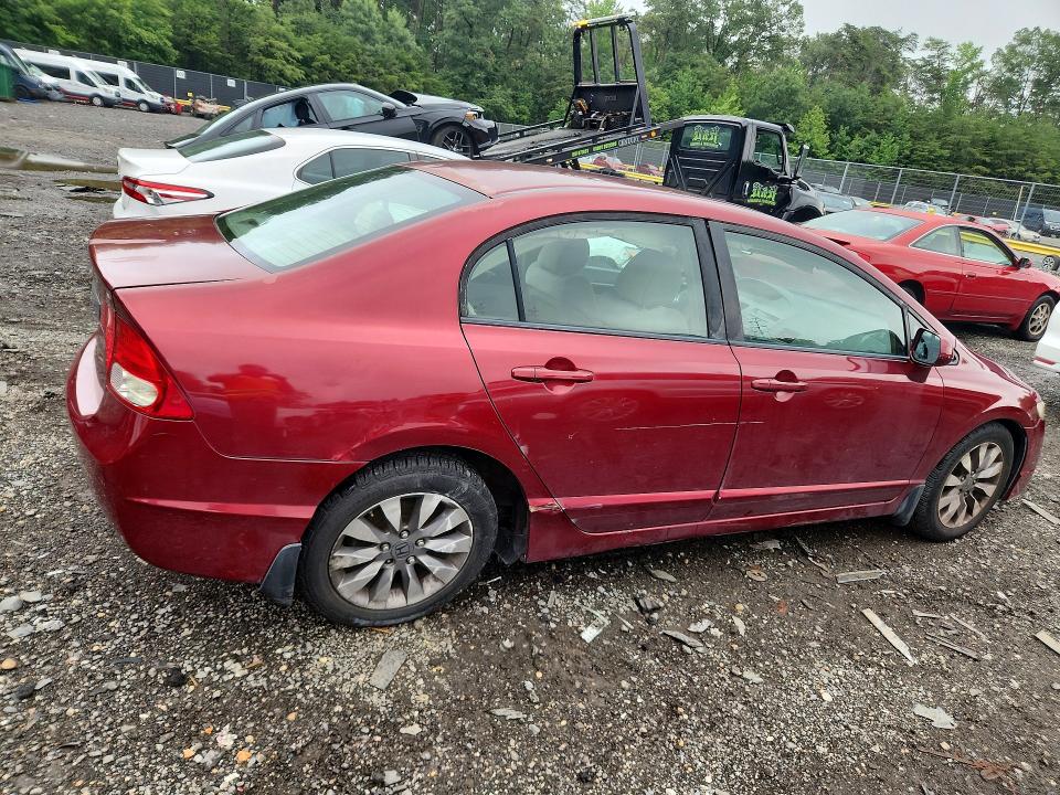 Продажа на аукционе авто 2009 Honda Civic, vin: 1HGFA16899L001168, номер лота: 59626586