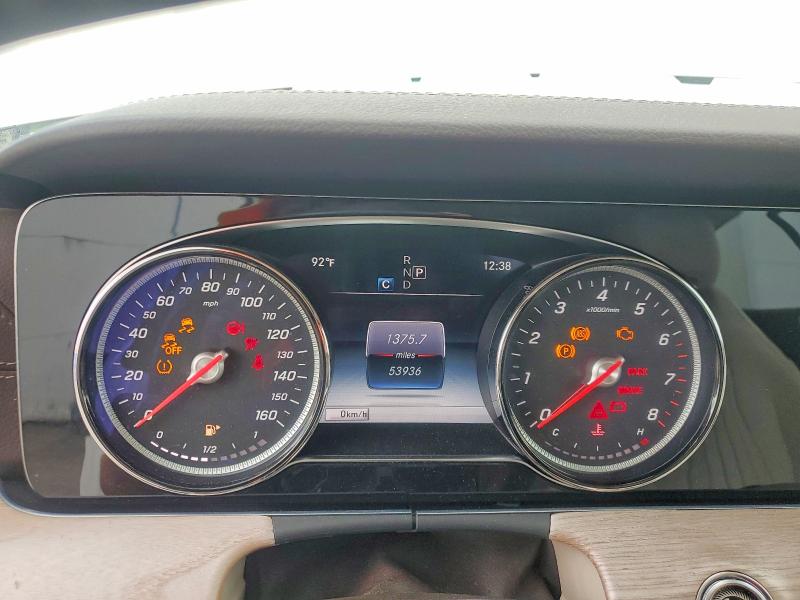 2018 Mercedes-benz E მანქანა იყიდება აუქციონზე, vin: WDD1K6FB1JF044958, აუქციონის ნომერი: 61697096