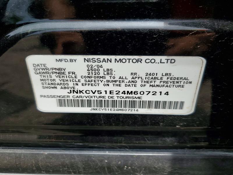 Продаж на аукціоні авто 2004 Infiniti G35, vin: JNKCV51E24M607214, номер лоту: 60086486