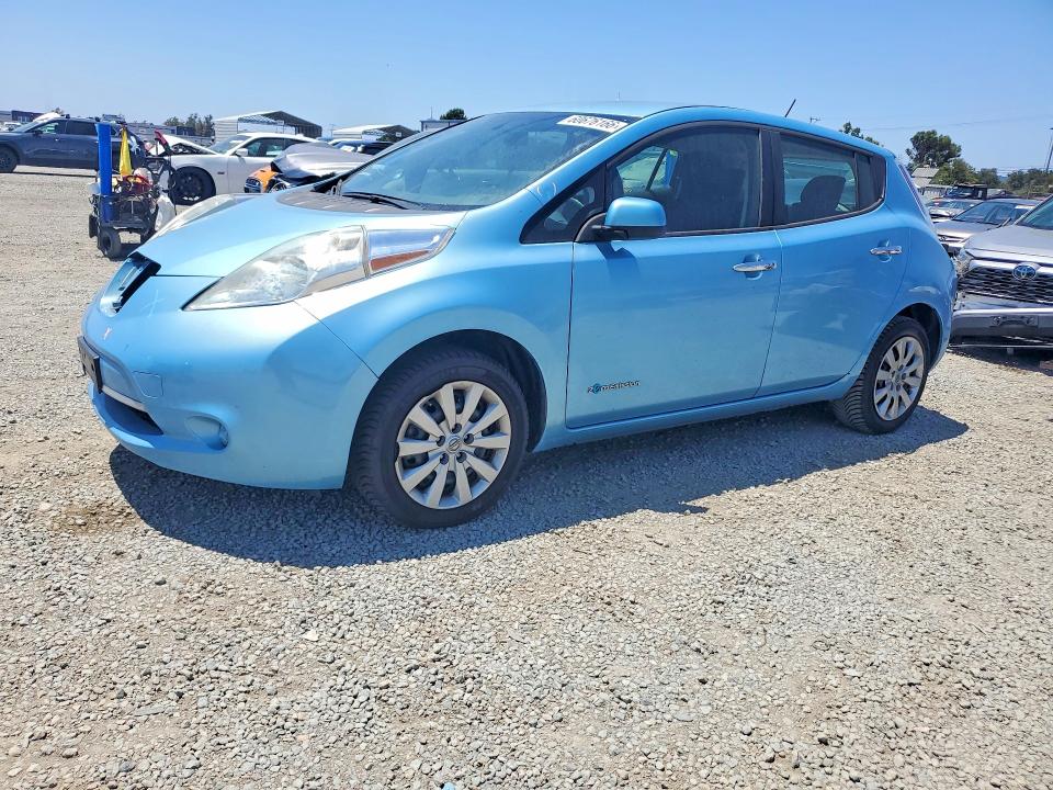 Auction sale of the 2015 Nissan Leaf, vin: 1N4AZ0CP6FC317748, lot number: 60676166