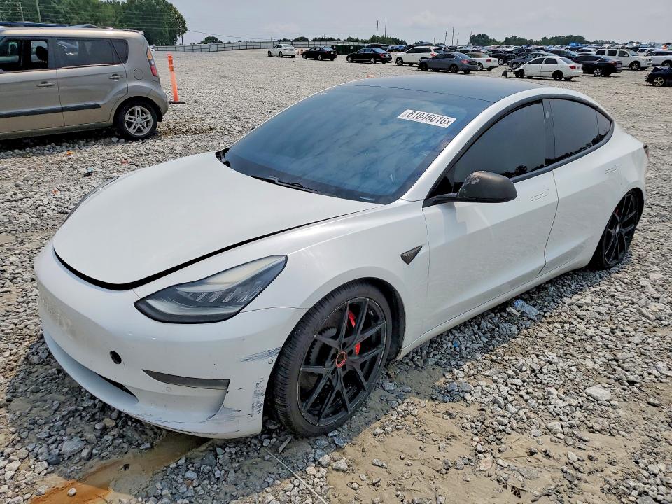Продажа на аукционе авто 2019 Tesla Model 3, vin: 5YJ3E1EB4KF487321, номер лота: 61046616