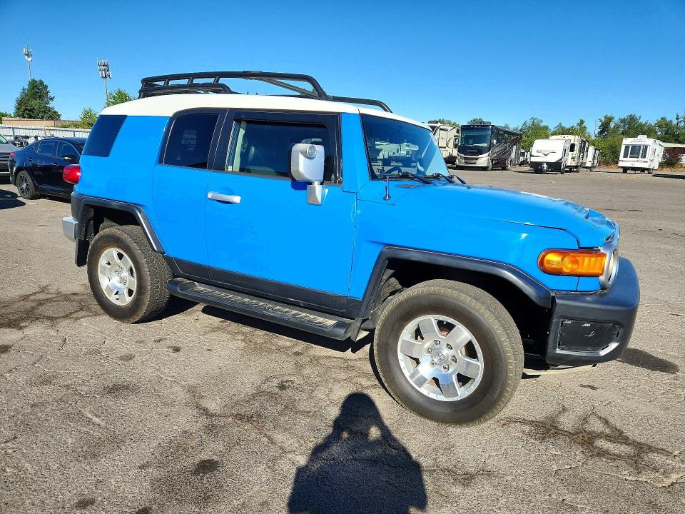 2007 Toyota Fj Cruiser მანქანა იყიდება აუქციონზე, vin: JTEBU11F570017162, აუქციონის ნომერი: 62849496
