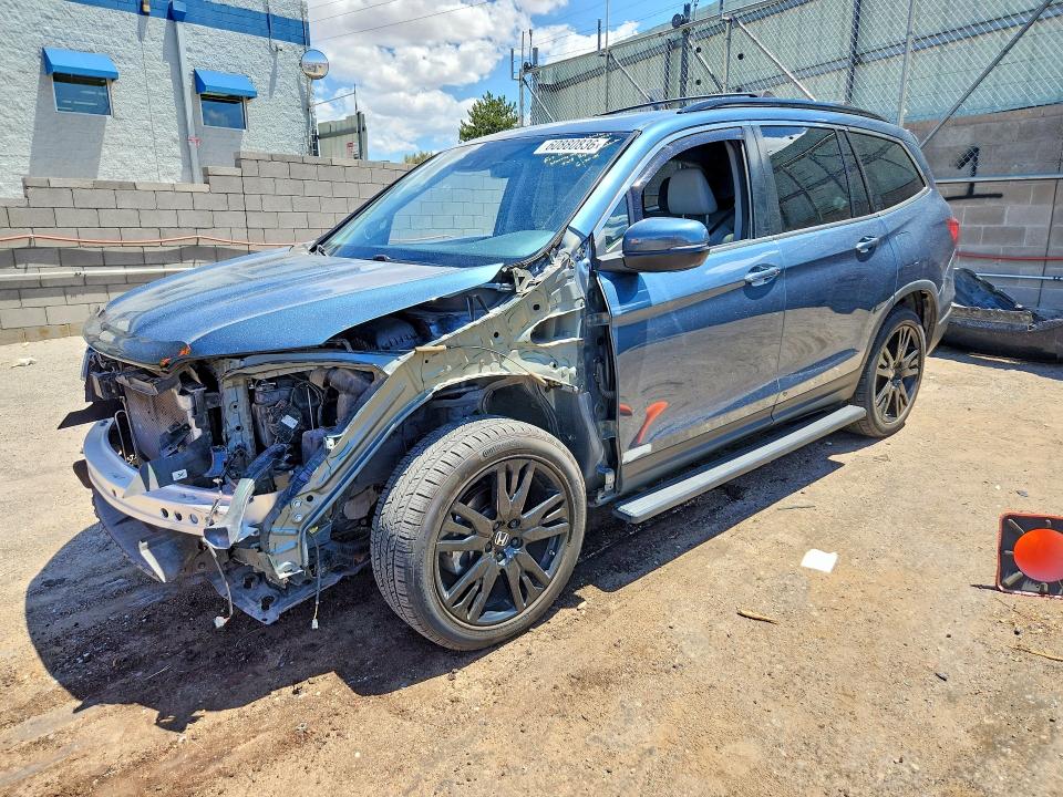Auction sale of the 2021 Honda Pilot, vin: 5FNYF6H24MB092487, lot number: 60880836