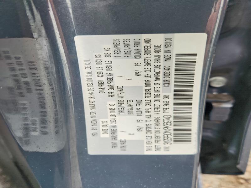 2023 Mazda 3 მანქანა იყიდება აუქციონზე, vin: 3MZBPBCMXPM369743, აუქციონის ნომერი: 63317486