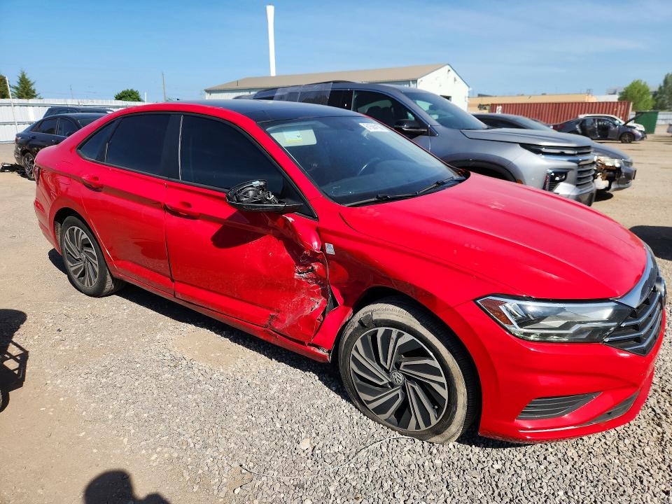 2019 Volkswagen Jetta მანქანა იყიდება აუქციონზე, vin: 3VWE57BU8KM125180, აუქციონის ნომერი: 61584156