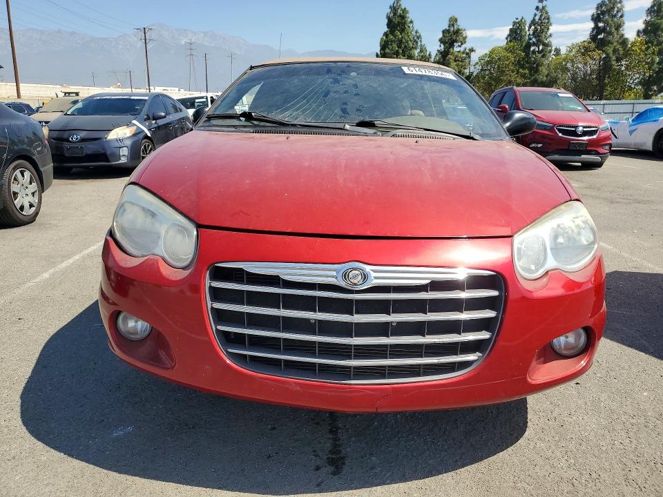 61478356 :رقم المزاد ، 1C3EL55RX4N198374 vin ، 2004 Chrysler Sebring مزاد بيع